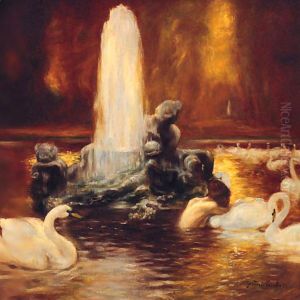 Leda And The Swan by Gaston de Latouche