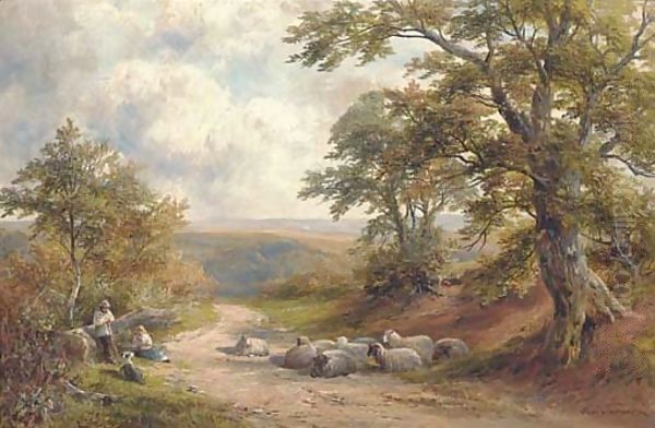 Resting in the lane - view 1