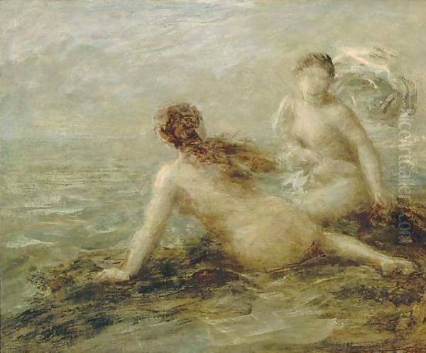 Baigneuses au bord de la mer - view 1