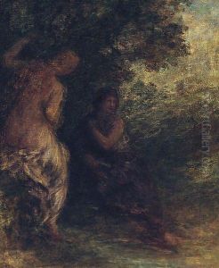 Deux Baigneuses by Ignace Henri Jean Fantin-Latour