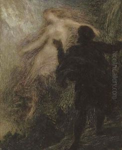 Diana au bain by Ignace Henri Jean Fantin-Latour