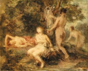 Baigneuses by Ignace Henri Jean Fantin-Latour
