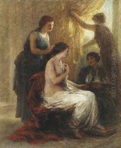La toilette antique by Ignace Henri Jean Fantin-Latour
