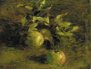 Les pommes by Ignace Henri Jean Fantin-Latour