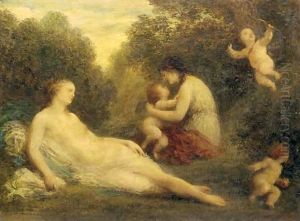 Venus et les Amours by Ignace Henri Jean Fantin-Latour