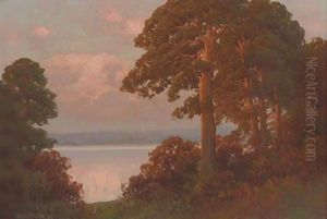 Red Sunset by Ivan Fedorovich Choultse