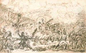 Spanish patriots attacking the French banditti by James Gillray