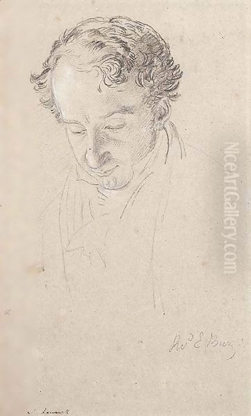 The Reverend Edward Bury (1790-1832), bust-length - view 1
