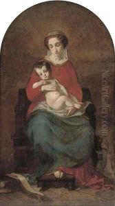 Madonna and child by Raphael