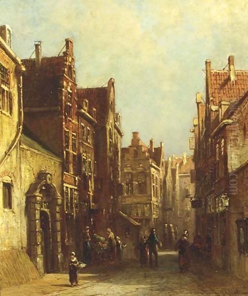 A Dutch town in summer - view 1