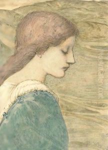 The Spirit of the Downs by Sir Edward Coley Burne-Jones