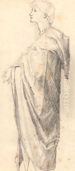 Study of drapery - view 1