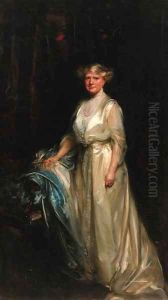 Portrait of a lady by James Jebusa Shannon