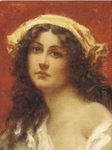 A young beauty by Tito Conti