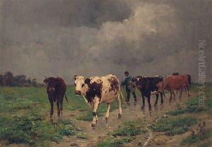 The Way Home by Victor-Jean-Baptiste-Barthelemy Binet