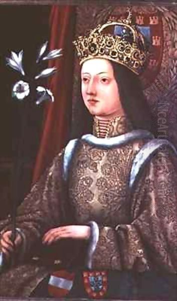 Queen Eleanor of Portugal (1434-67) wife of Frederick III (1415-93) - view 1