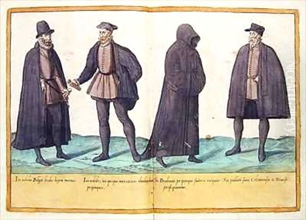 Sixteenth century costumes from 'Omnium Poene Gentium Imagines' 6 - view 1