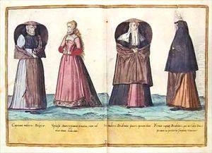 Sixteenth century costumes from 'Omnium Poene Gentium Imagines' 7