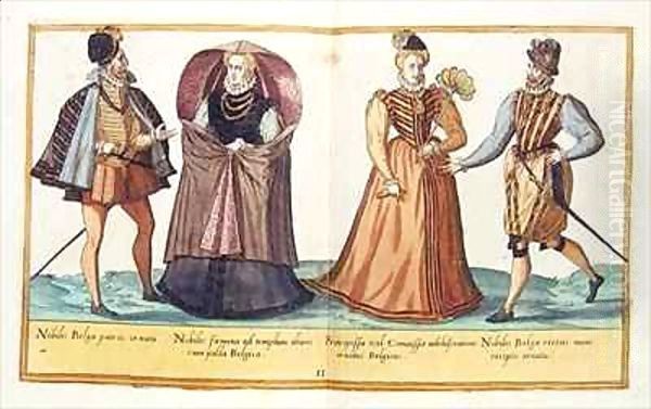 Sixteenth century costumes from 'Omnium Poene Gentium Imagines' 8 - view 1