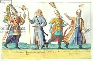 Sixteenth century costumes from 'Omnium Poene Gentium Imagines' 9