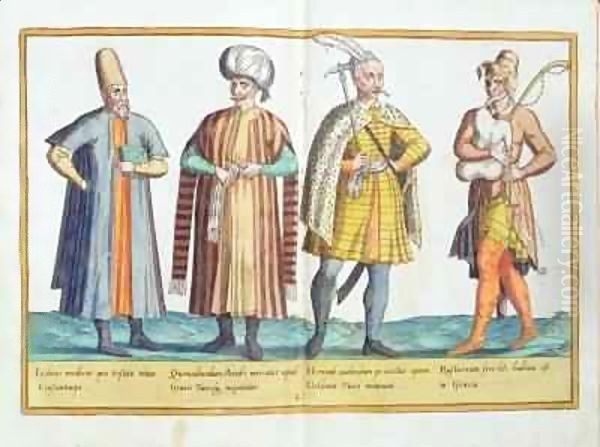 Sixteenth century costumes from 'Omnium Poene Gentium Imagines' 11 - view 1