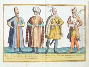 Sixteenth century costumes from 'Omnium Poene Gentium Imagines' 11 by Abraham de Bruyn