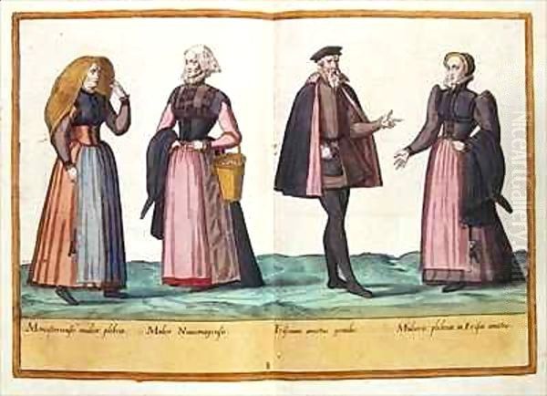 Sixteenth century costumes from 'Omnium Poene Gentium Imagines' 12 - view 1