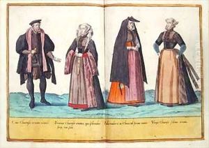 Sixteenth century costumes from 'Omnium Poene Gentium Imagines' 15 by Abraham de Bruyn