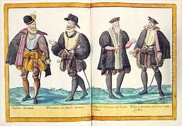 Sixteenth century costumes from 'Omnium Poene Gentium Imagines' 16 - view 1