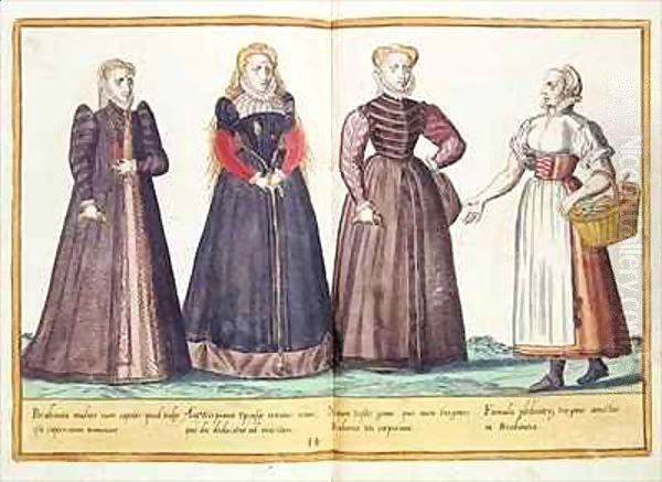 Sixteenth century costumes from 'Omnium Poene Gentium Imagines' 17 - view 1