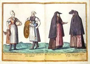 Sixteenth century costumes from 'Omnium Poene Gentium Imagines' 18