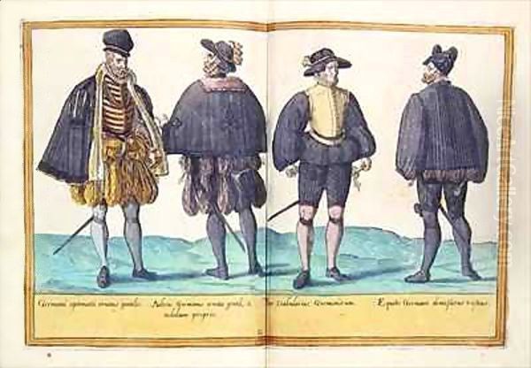 Sixteenth century costumes from 'Omnium Poene Gentium Imagines' 20 - view 1