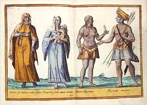 Sixteenth century costumes from 'Omnium Poene Gentium Imagines' 30 - view 1