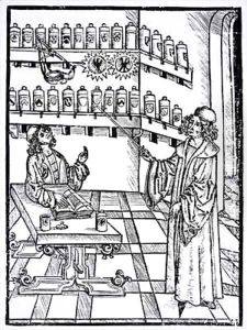 Apothecary's shop by Hieronymus Brunschwig