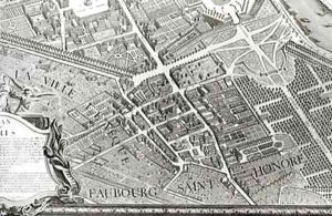 Plan of Paris, known as the 'Plan de Turgot' 9