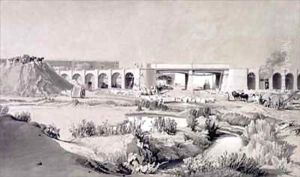 Hampstead Road Bridge by John Cooke Bourne