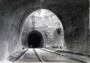 Great ventilating shaft, Kilsby Tunnel, Northamptonshire
