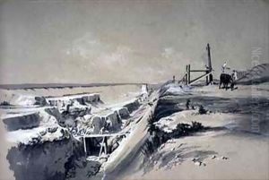 Tring Cutting, Hertfordshire 2 by John Cooke Bourne