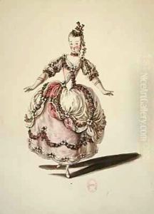 Shepherd's Costume for a ballet by Louis Rene Boquet