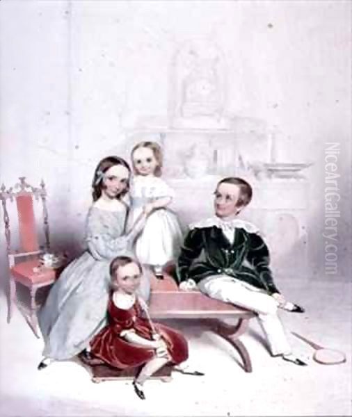 A Group of Children - view 1