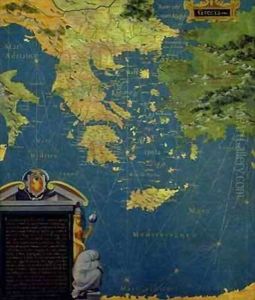 Map of Sixteenth Century Greece