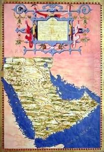 Map of Sixteenth Century Arabia