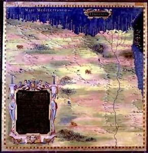 Map of Sixteenth Century Egypt