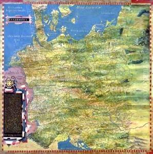 Map of Sixteenth Century Germany