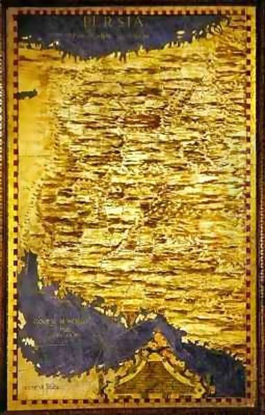 Map of Persia - view 1