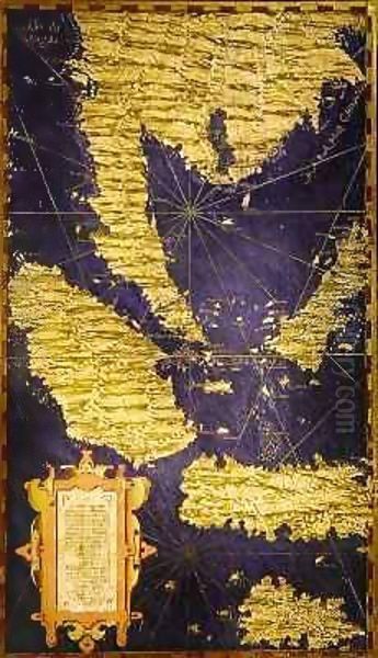 Map of the Bay of Bengal, the China Sea and Java - view 1