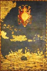 Map of the Caribbean islands by Stefano Bonsignori