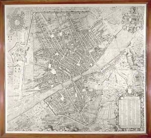 Map of Florence by Stefano Bonsignori