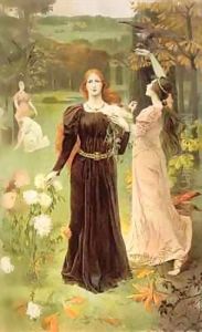 Autumn by Ernest de Bonnencontre