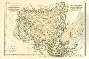 Asia by Charles Marie Rigobert Bonne